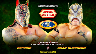 CMLL Domingo Familiar Results (8/9/2026)