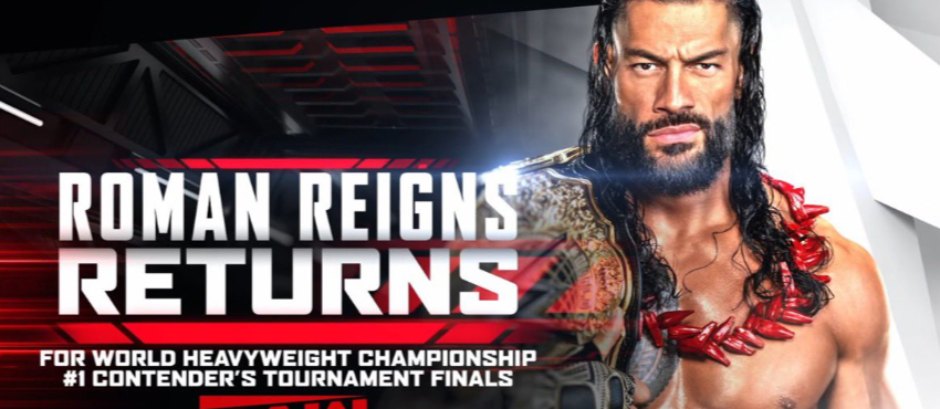 Roman Reigns Return, Women’s Intercontinental Title Bout Set For 8/31 WWE Raw