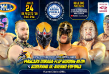 CMLL Lunes Clásico Results (8/24/2026)