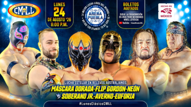 CMLL Lunes Clásico Results (8/24/2026)