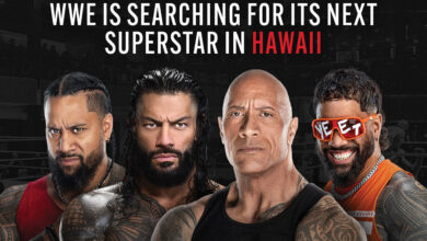 The Rock, The Usos, Roman Reigns, Jey Uso, Jimmy Uso, The Bloodline