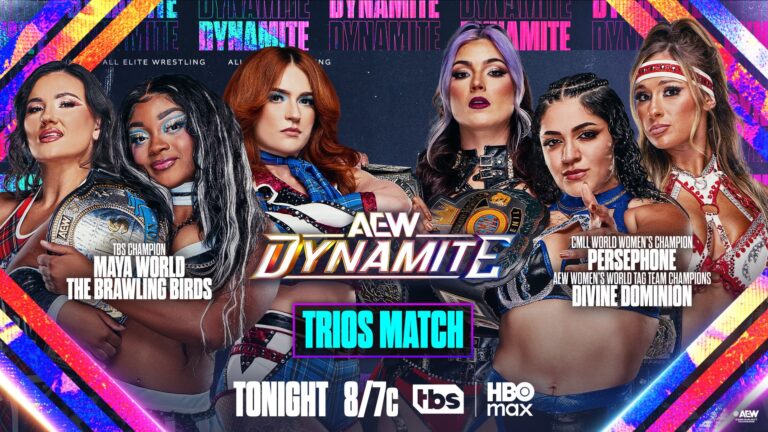 Women’s Trios Bout Added To 8/26 AEW Dynamite