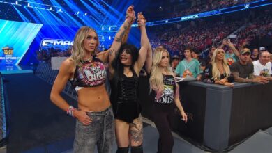 Alexa Bliss, Charlotte Flair, Tatum Paxley
