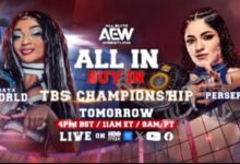 Maya World vs. Persephone AEW All In Buy In
