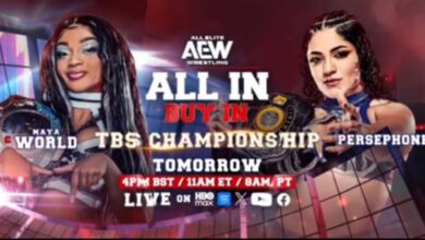 Maya World vs. Persephone AEW All In Buy In