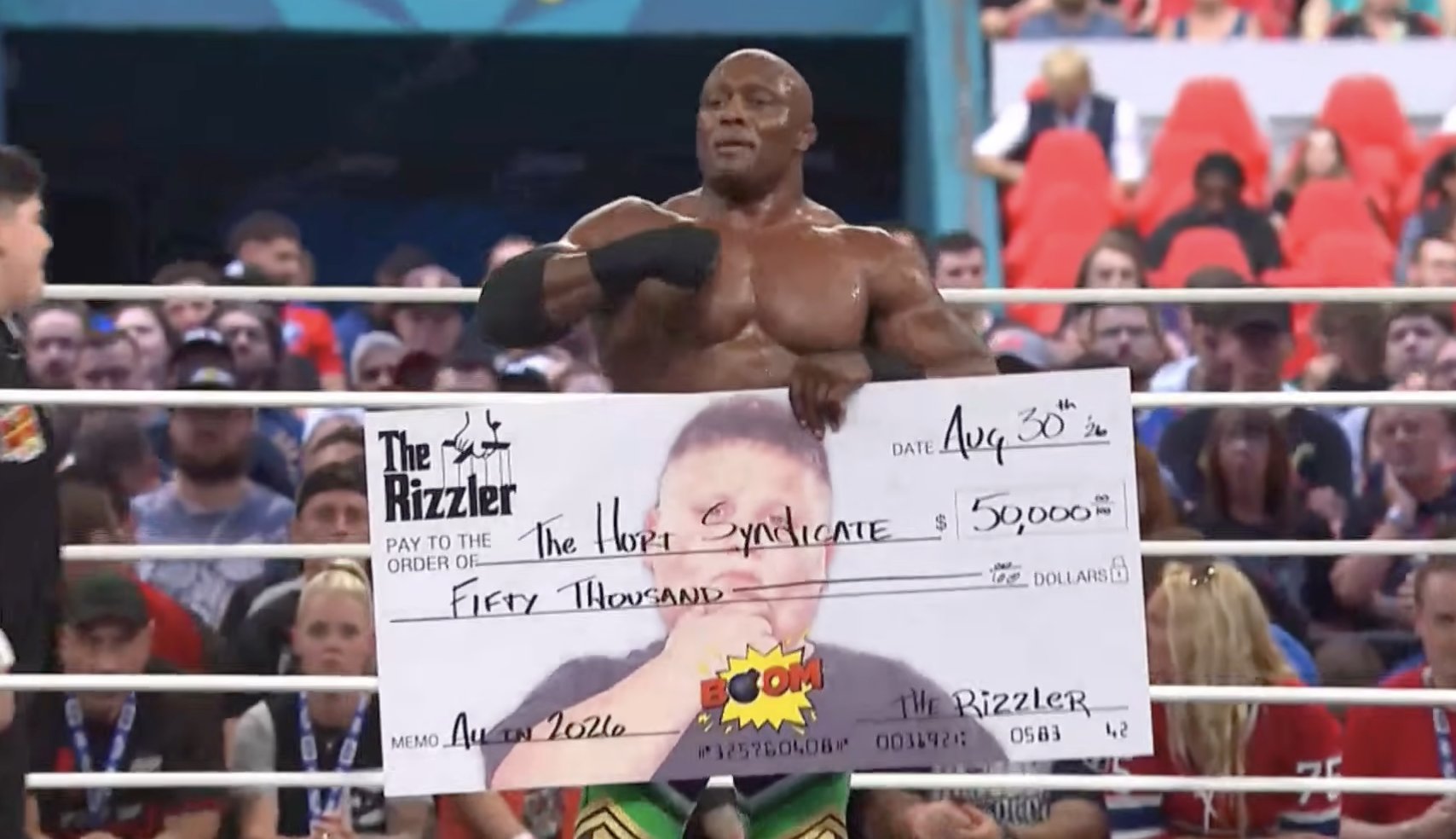 aew all in bobby lashley