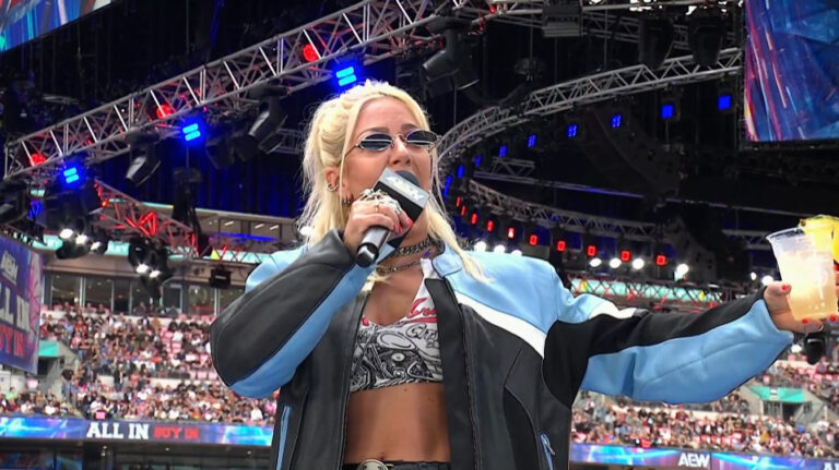 Thekla Appears During AEW All In Buy In
