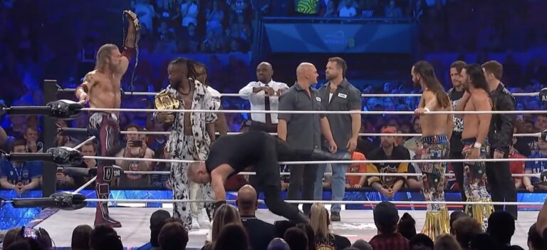 Christian Cage And Adam Copeland Retain AEW Tag Titles At AEW All In, Confronted By MCMG, FTR, And New Level