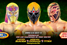 CMLL Domingo Familiar Results (8/30/2026)