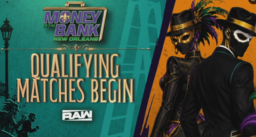 Money In The Bank Qualifying Matches Set For 9/7 WWE Raw