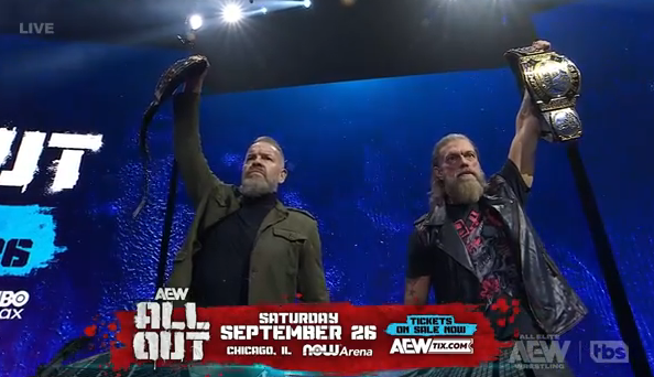 Three-Way Tag Team Title Challenge Issued For AEW All Out