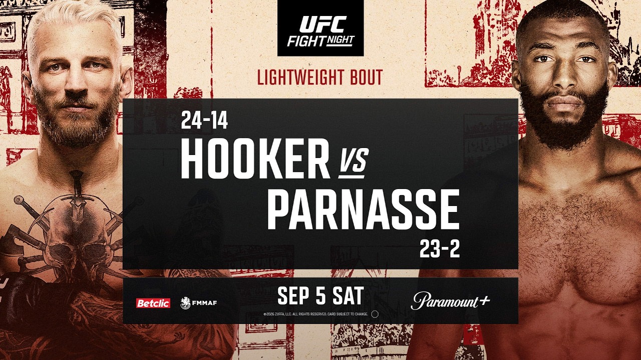 ufc fight night hooker parnasse
