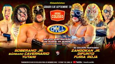 CMLL Sábado De Coliseo Results (9/6/2026)