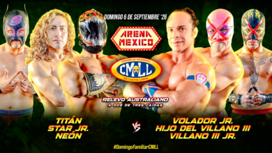 CMLL Domingo Familiar Results (9/6/2026)