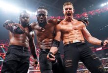 Xavier Woods, Kofi Kingston, Grayson Waller, New Day, New Level