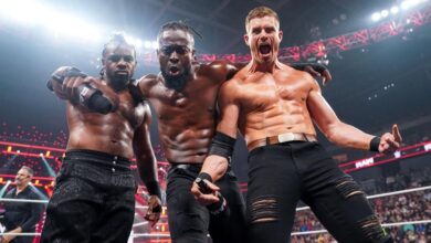 Xavier Woods, Kofi Kingston, Grayson Waller, New Day, New Level
