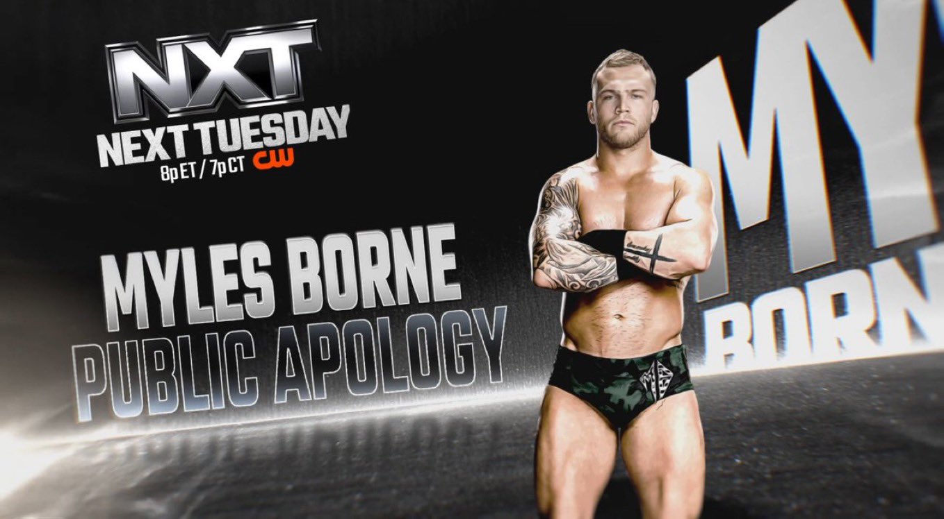 Myles Borne To Apologize To Tavion Heights, #1 Contender’s Match, More Set For 9/15 WWE NXT
