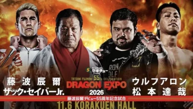 Tatsumi Fujinami Zack Sabre Jr