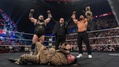 Seth Rollins, The Vision, Bronson Reed, Paul Heyman, Bron Breakker