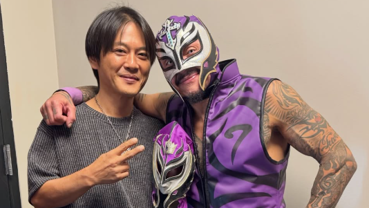 Hayashi Masahiro, Creator Of Rey Mysterio’s 1997 Halloween Havoc Gear, Recreated Design For Mysterio’s Match AAA Triplemanía 34