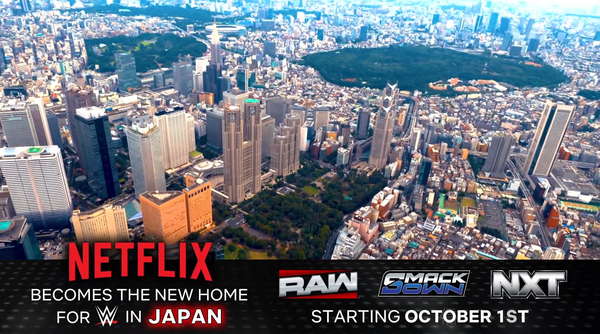 wwe netflix Japan