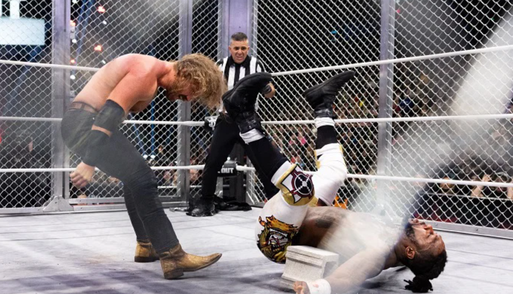 Swerve Strickland Says Getting Powerbombed On A Cinder Block Was The Worst Spot He’s Ever Done: ‘I Was Like, Never Again’