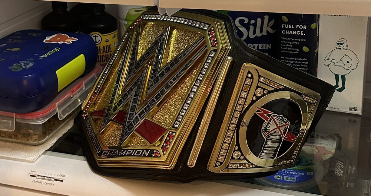 Sami Zayn Takes A Page Out Of CM Punk’s Playbook, Puts WWE Championship In His Fridge