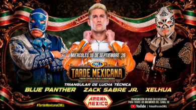 CMLL Tarde Mexicana Results (9/16/2026)