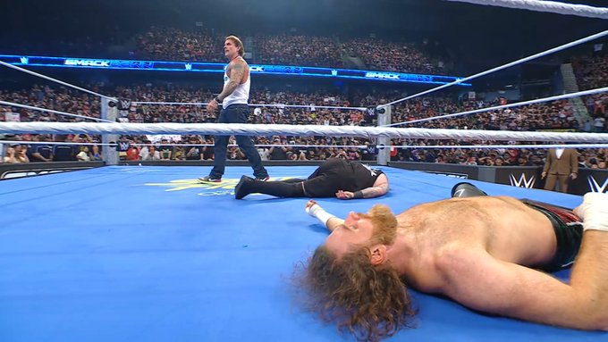 CM Punk Helps Sami Zayn Retain WWE Championship Against Kevin Owens On 9/18 WWE SmackDown