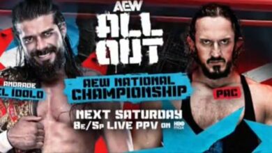 Andrade, Pac, AEW All Out