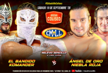 CMLL Sábado De Coliseo Results (9/19/2026)