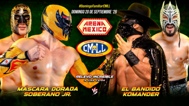 CMLL Domingo Familiar Results (9/20/2026)
