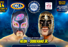 CMLL Lunes Clásico Results (9/14/2026)