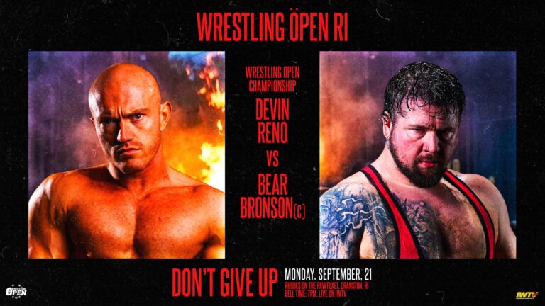 Wrestling Open RI: Don’t Give Up Results (9/21)