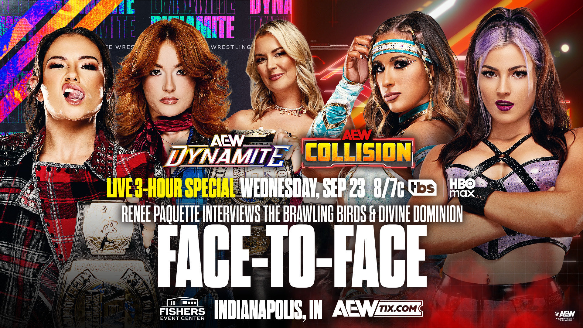 Renee Paquette, Brawling Birds, Alex Windsor, Jamie Hayter, Divine Dominion, Megan Bayne, Lena Kross
