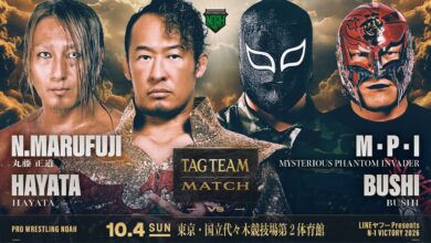 HAYATA, Naomichi Marufuji, Mysterious Phantom Invader, BUSHI