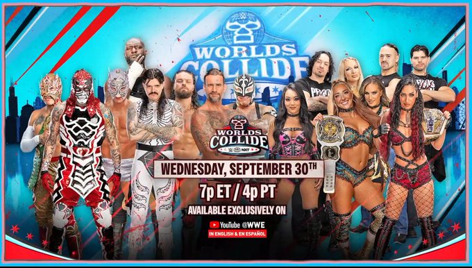 WWE Announces Worlds Collide Will Air On YouTube On September 30