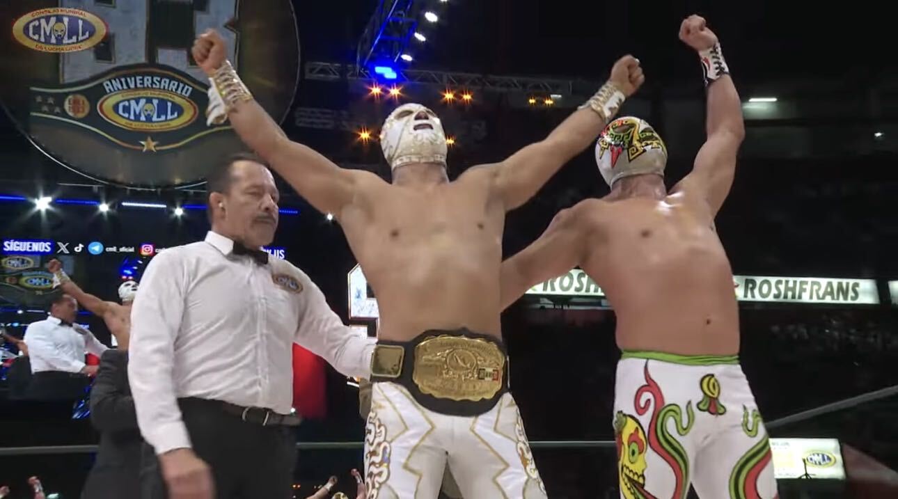 Rey Pegasus Wins the CMLL Mexican National Middleweight Title