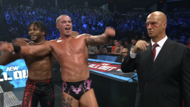 Kevin Knight, Kyle Fletcher AEW All Out