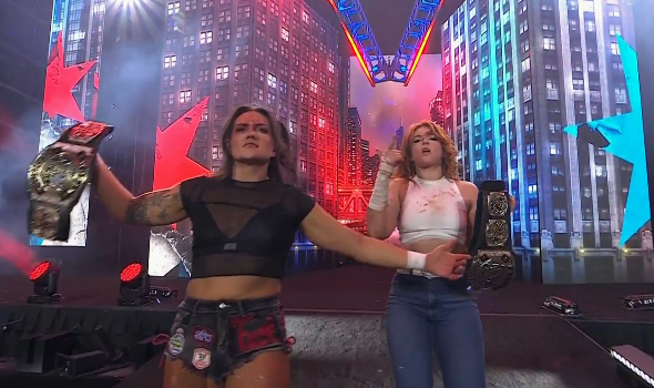 The Brawling Birds, Jamie Hayter, Alex Windsor, AEW All Out