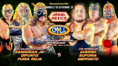 CMLL Domingo Familiar Results (9/27/2026)