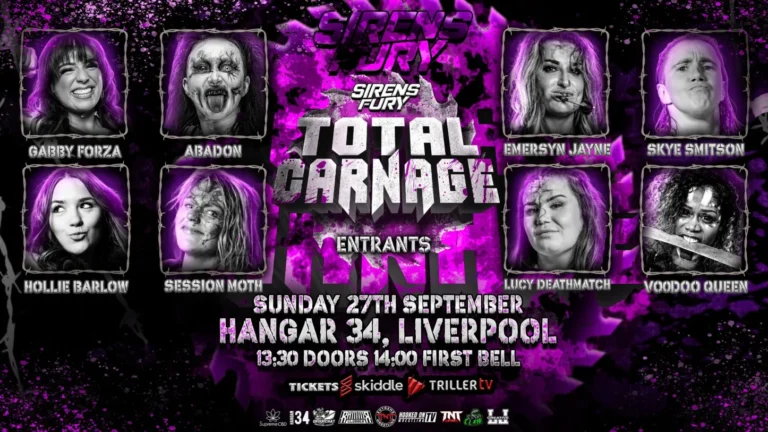 TNT Extreme Sirens Fury Total Carnage Results (9/27)