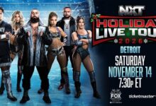 wwe nxt holiday tour