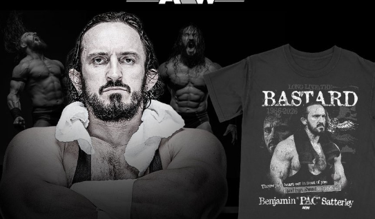 AEW Shop Releases New PAC Merchandise, All Proceeds To Go To The Satterley Family