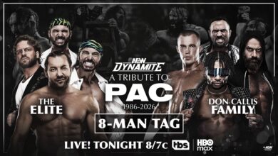 The Elite, Kenny Omega, Young Bucks, Nick Jackson, Matt Jackson, Hangman Adam Page, Don Callis Family, Kevin Knight, Kyle Fletcher, Rocky Romero, Trent Beretta