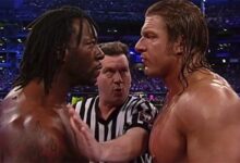 booker t triple h wrestlemania 19