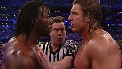 booker t triple h wrestlemania 19