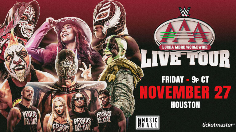 AAA Live Event Announced For November 27 In Houston