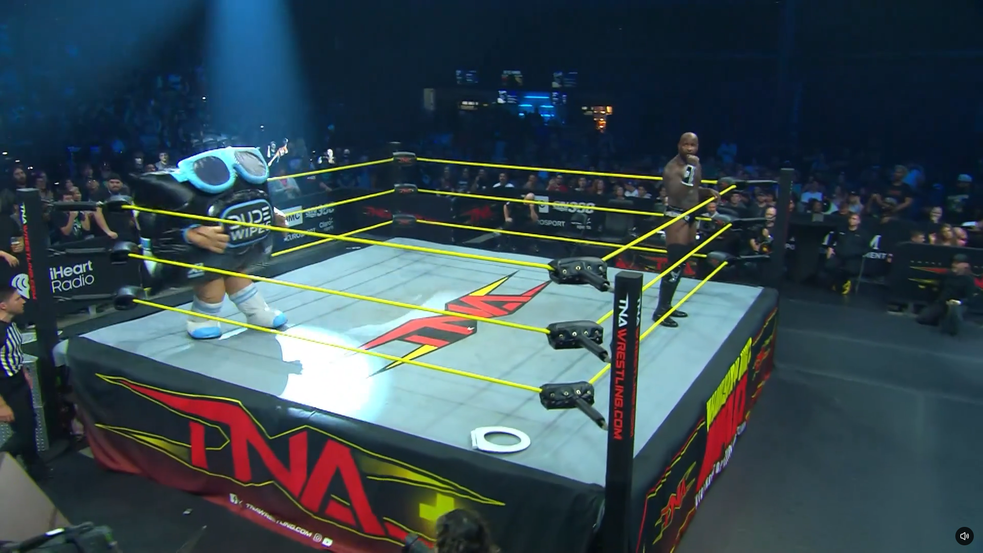Dude Wipes Mascot Gets Involved In Moose vs. AJ Francis Match On 10/1 TNA iMPACT