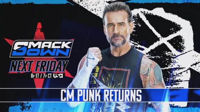 CM Punk Return, Women’s Tag Team Title Bout Set For 10/9 WWE SmackDown